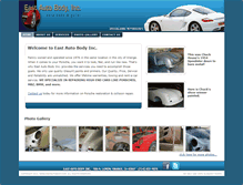 Tablet Screenshot of eastautobody.com